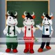 Cow Cartoon Mascot Costumes for Adult