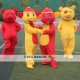 Yellow Red Pig Mascot Costumes for Adult