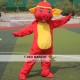 Yellow Red Pig Mascot Costumes for Adult