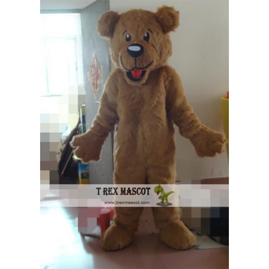 Long Plush Hair Lion Mascot Costume