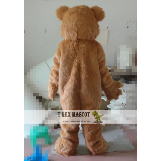 Long Plush Hair Lion Mascot Costume