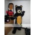 Black Bear Mascot Costume