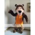 Girl Bear Mascot Costume