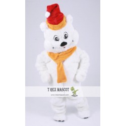 Polar Bear Mascot Costume for Adult