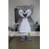 Grey Bear Mascot Costume