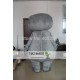 Grey Bear Mascot Costume