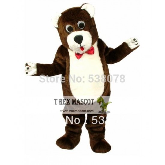 Deluxe Teddy Bear Mascot Costume