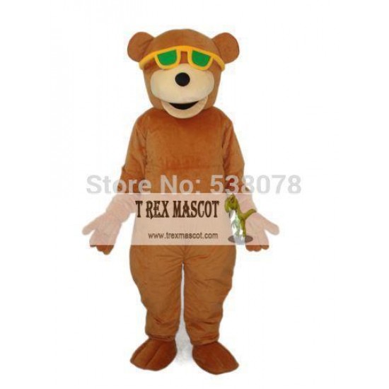 Brown Bear Mascot Costume