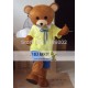 Yellow Teddy Bear Mascot Costume