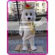 Plush White Polar Bear Mascot Costume