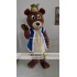 Plush Bear King Mascot Costume