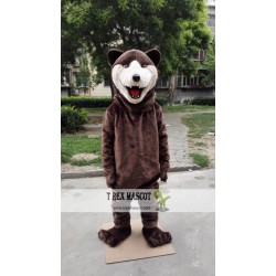 Brown Grizzly Bear Mascot Costume