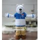 Adult Big White Bear Mascot Costume