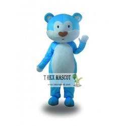 Professional Adult Blue Baby Bear Mascot Costume