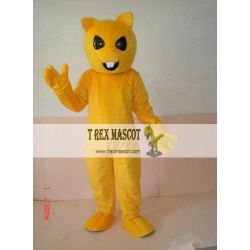 Yellow Bear Adult Mascot Costume