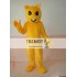 Yellow Bear Adult Mascot Costume