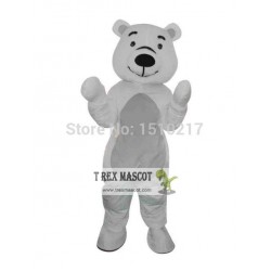 White Bear Animal Mascot Costume