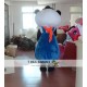 Blue Pnada Girl Mascot Costume