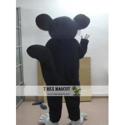 Black Koala Bear Mascot Costume