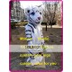 White Tiger Mascot Costume Plush Tiger