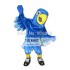 Blue Falcon Mascot Costume Eagle