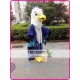 Blue Hawk Mascot Costume Eagle Falcon Adult Costume