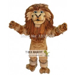 Plush Lion Mascot Costume