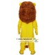 Yellow Lion Mascot Costume