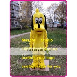 Yellow Dog Mascot Costume