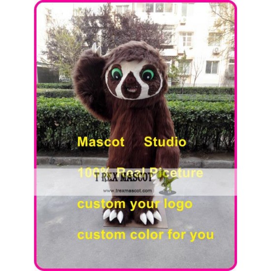 Sloth Mascot Costume