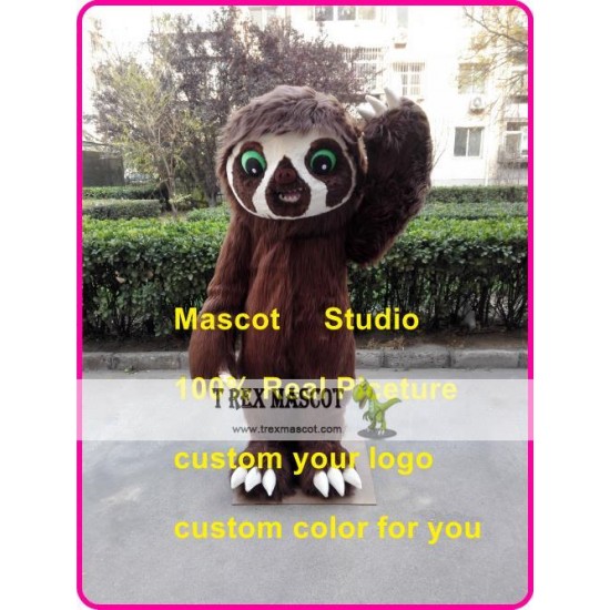 Sloth Mascot Costume