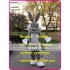 Easter Bunny Mascot Costume Easter Bugs Rabbit