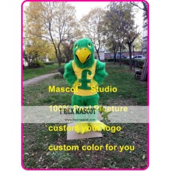 Green Falcon Mascot Costume Plush Green Hawk Eagle Mascot