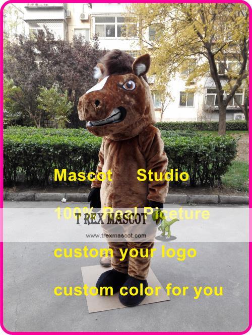 Mustang Horse Broncos Mascot Costume