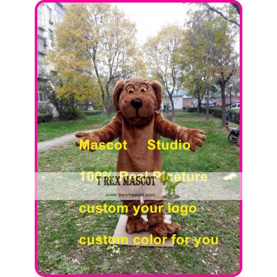 Plush Dog Mascot Costume