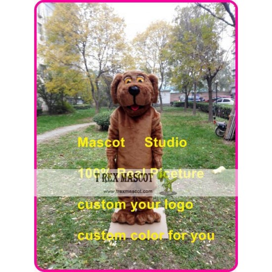 Plush Dog Mascot Costume