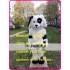 Black & White Spot Dog Mascot Costume