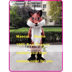 Fat Fox Mascot Costume