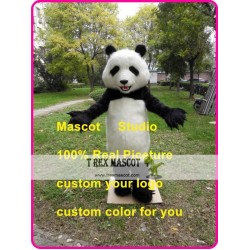 Plush Panda Mascot Costume