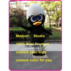 Black Chick Mascot Costume