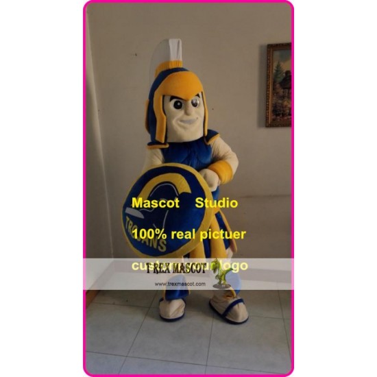 Knight Mascot Spartan Trojan Costume