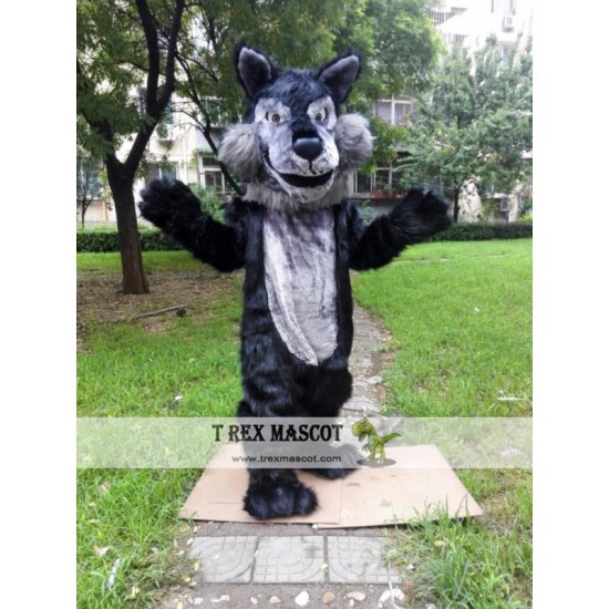 Plush Wolf Mascot Coyote Werewolf Costume