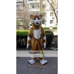 Plush Cat Mascot Costume