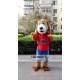 Plush Dog Mascot Costume