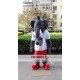 Grey Elephant Mascot Costume