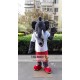 Grey Elephant Mascot Costume