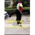 Black Rooster Mascot Costume Chicken Cock Costume