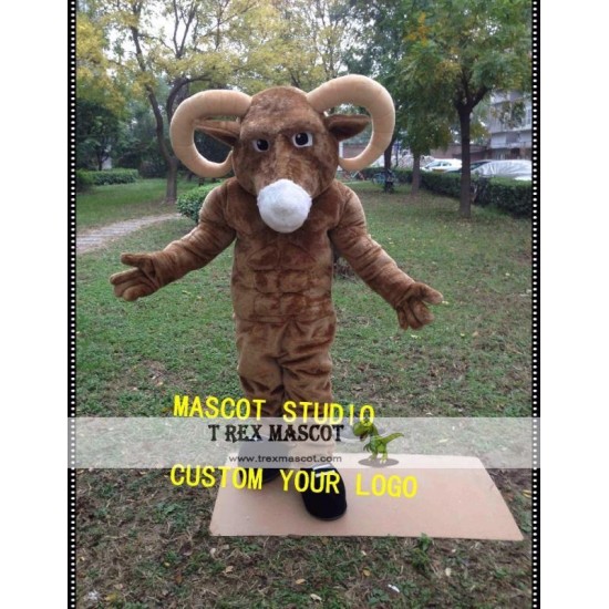 Ram Mascot Bighorn Costume