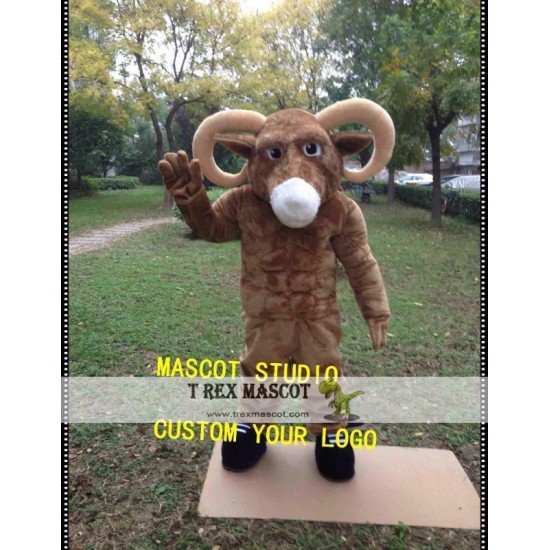 Ram Mascot Bighorn Costume