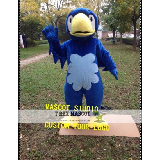 Blue Bird Mascot Costume